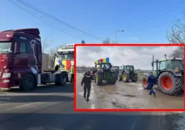 Protestul masiv al fermierilor și camionagiilor. Trafic în colaps pe Autostrada A1 și în Capitală!