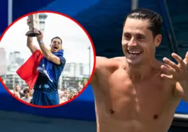 Constantin Popovici, noua vedetă a săriturilor în apă, domină circuitul mondial Red Bull Cliff Diving