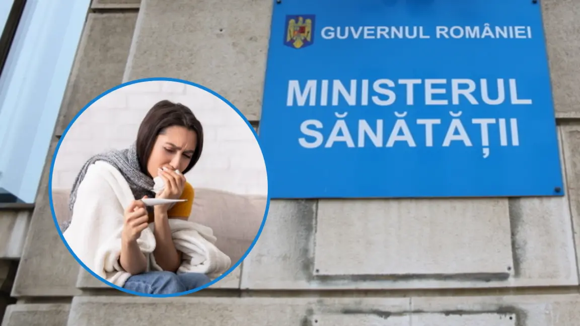 Ministerul Sănătății anunță! Cazurile de gripă în România, cu 25% mai puține față de anul trecut