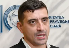 Protest AUR la sediul ASF contra creșterii prețurilor RCA, George Simion în fruntea manifestației