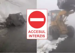 Pericol pe Transalpina! Prăbușire de stânci și închiderea circulației