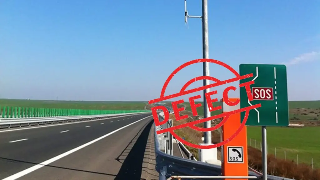 Telefoanele de urgență pe autostrăzi - o realitate dezamăgitoare