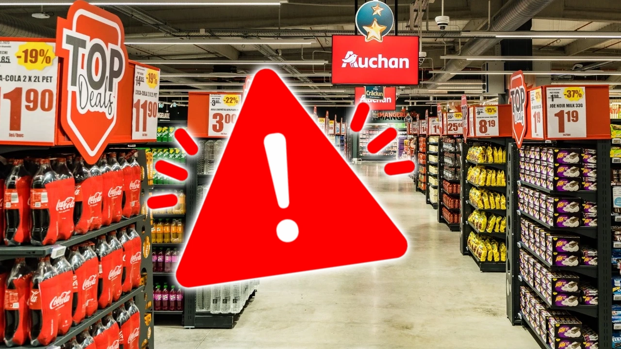 Alertă alimentară la Auchan! Se dau banii înapoi pe produse