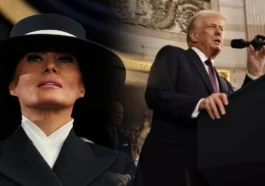 Melania Trump uimește la ceremonia de învestire: Eleganță, pălărie și o declaratie de stil unică