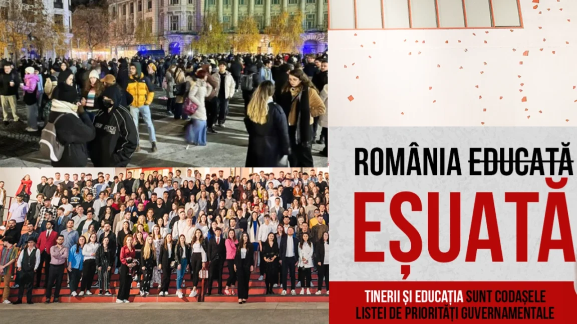 Viitorul României în pericol! Revolta studenților împotriva deciziilor Guvernului