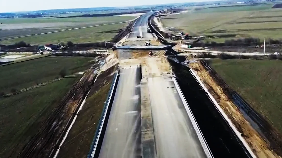 Autostrada A0 Sud Lot 3 se apropie de final: când vom putea circula pe noul tronson