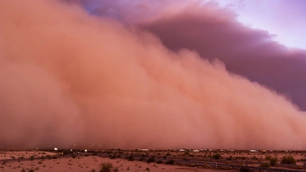 Furtuna de nisip care a sufocat Irakul, mii de oameni au avut nevoie de îngrijiri medicale